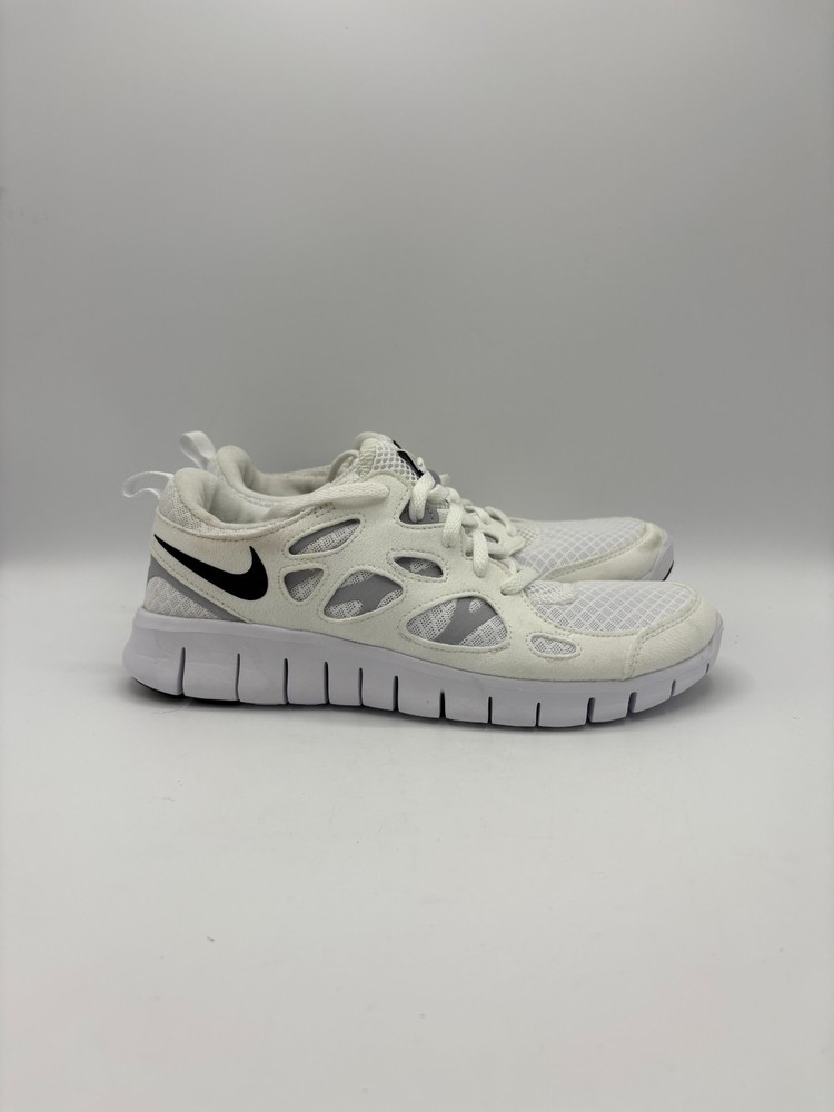 Nike Free Run 2 GS White/Black DD0163-100 Youth Size 7y