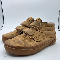 Vans Sk8-Mid Reissue V MTE Kids Size 2 Apple Cinnamon Brown Shoes Walking Casual