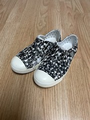 Native Jefferson Print Shoe Pigeon Grey/Shell White/Mist Camo Little Kids C12