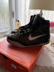 Nike Kobe IX Elite GS Black/Multicolor High Top Basketball Shoes US 6Y HJ9446