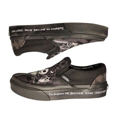Vans x Disney Tim Burton The Nightmare Before Christmas Slip On Shoes Kids 12.5