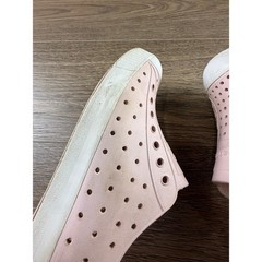 Native Jefferson Kids Shell Pink EVA Slip On Water Shoes Sneakers Round toe 2