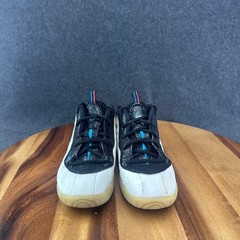 Nike Lil Posite One Toddler Sneakers White Black Blue Gum 843769-102 Size 10C