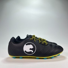 PUMA ProCat Speed Force FG Black Yellow Soccer Cleats Kids Shoes Youth Size 4