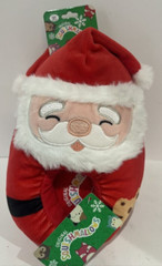 Santa Clause Squishmallows Slippers – Red & White Soft Jazwares Size 11/12 NWT