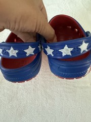Crocs Classic American Flag Clog Children Size 11
