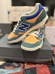 New Balance 480 GS Size 7Y Unisex Green Sneakers 2025 Brand New