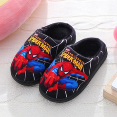 Kids Spiderman Themed Slippers Soft Soles and Non-Slip LIMITED STOCK AVAILABLE