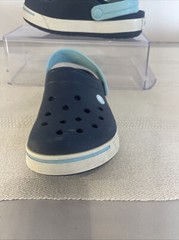 CROCS Crocband II Sandal Kids 3 Blue Clog Slip On Boys Girls Shoes J3