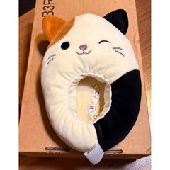 Squishmallows Cam the Cat Kid 2-3 Multi Excellent Plush House (only 1 slipper)