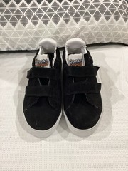 Goats Kids Black/White The 305 Two-Strap Platform Sneakers Leather SZ 4