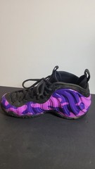 Nike Little Posite One GS Hyper Violet Camo Size 9Y (624041-012) Right Shoe Only