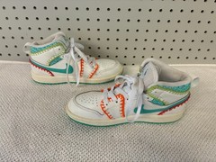 Nike Jordan 1 Mid Multi Knit Size 1Y DM9648-100