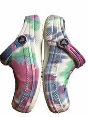 CROCS Clogs Kids Size J 1 Fleece Lined Youth Slip On
