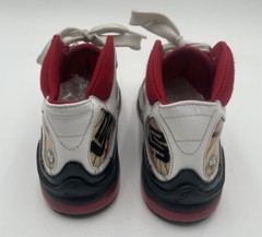 Nike Air Max Lebron 7 White Black Red 2009 Size 13C 383922-101