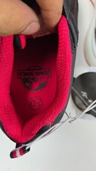Universal Studios Kids Dinosaur Shoes Sz 10 Black Red Athletic Lace Up Sneakers