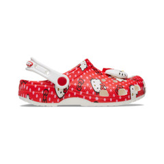NEW CROCS KIDS Hello Kitty Classic Clogs 210576-90H RED