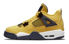 Jordan Kids Air Jordan 4 Retro ‚Lightning 2021‘ Kids 408452-700 New Authentic