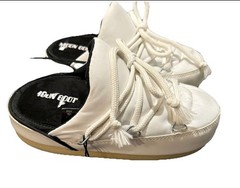 MOON BOOT Full Moon Icon Nylon Mule White EU 33/34 USA 2 2.5