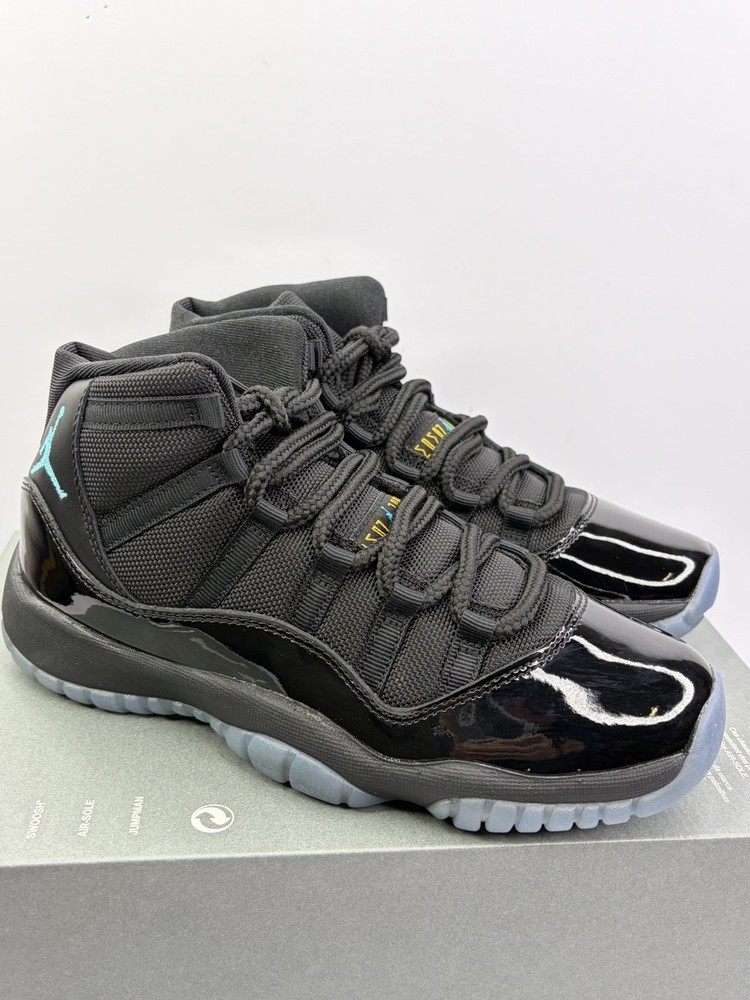 Air Jordan 11 Retro (GS) Size 6YBlack/Gamma Blue-Black 378038 047 Fast Ship