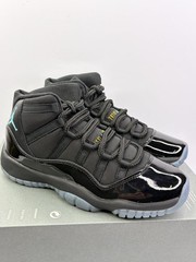 Air Jordan 11 Retro (GS) Size 7YBlack/Gamma Blue-Black 378038 047 Fast Ship
