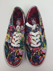 Vans X Marvel Comics Authentic Multi/White Size 13.5 kids