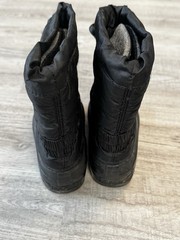 Sorel Kids Flurry Snow Boots Black and Blue Size 8 Boys Winter