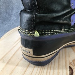 Sorel Joan Arctic Waterproof Winter Boots Youth 6 Mid Faux Fur Black NY1858-012