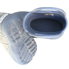 Crocs Handle It Rain Boots Navy Blue Waterproof Toddler Size C11 Pull On 12803