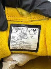Fila Disruptor 2 Premium Repeat K ‚Canary Yellow‘ 3FM00406-743 Kids Shoes Sz 7