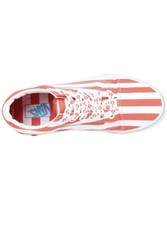 Vans Old Skool – Where’s Waldo -Pinstripe Red & White -Kid Shoes Size 11.5 – NWT
