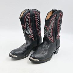 Kid’s Durango Cowboy Boots Leather Western Youth US Size 4D