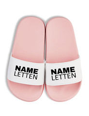 Kids Flip Flops Printed Wish Name Personalised Gift Boys Girls