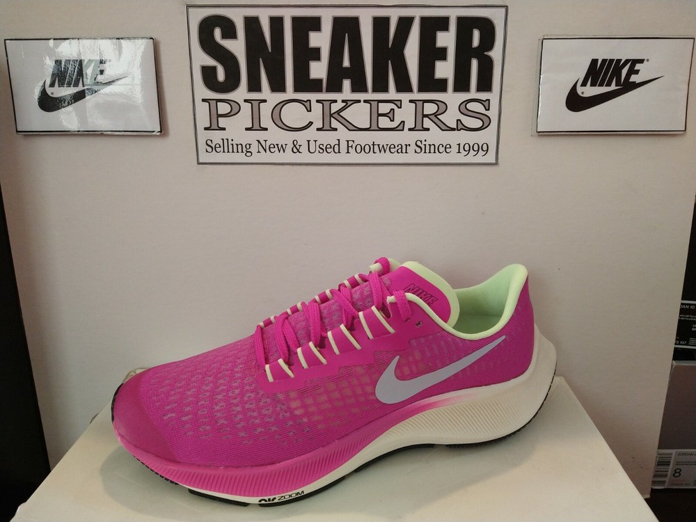 Nike Air Zoom Pegasus 37 GS – CW7212 600 – Fire Pink / Volt – Size: 5.5Y – NEW !