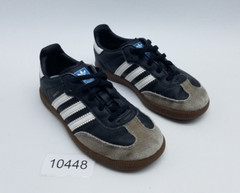 Adidas Samba OG Junior Kid’s Size 10K Soccer Shoes Black White Beige *See desc