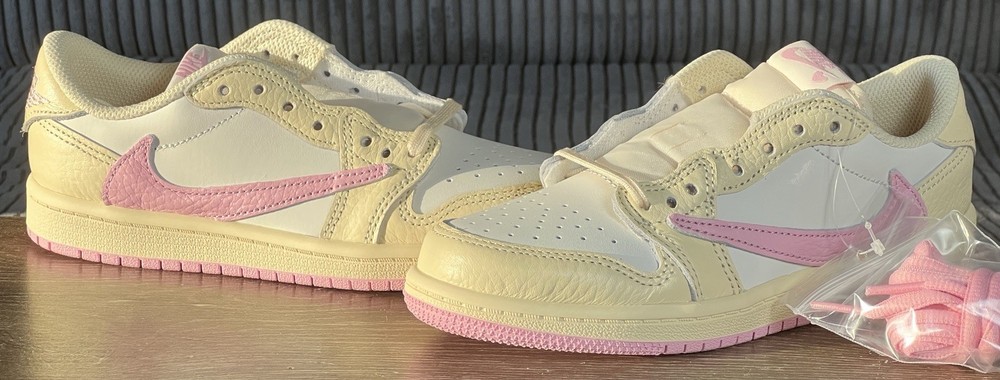 Jordan 1 Low OG SP Travis Scott Shy Pink (PS) | Size 2Y | IQ7605-100 (2026) NEW