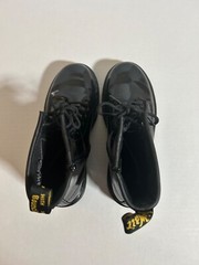 Dr. Martens Docs 1460 J Combat Boots SIZE M4 L5 EU36 Black Leather Side Zip