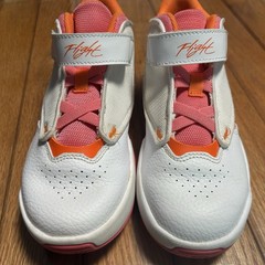 Jordan Flight Youth White Pink Orange Sneakers DV0490-168 size 1Y