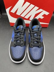 New Nike Dunk Low Midnight Navy Black White GS Size 5Y DH9765-402