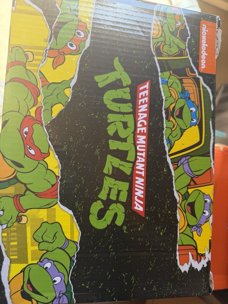 Nickelodeon TMNT Michelangelo Gray/Green/Black Lace-Up Sneaker 2