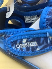 OshKosh B’gosh Machine Washable Blue Aqua Water Play Shoes Unisex Toddler 10 NEW