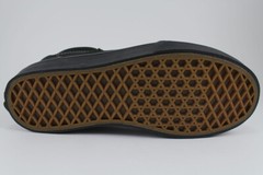 VANS WARD HI BLACK/BLACK CANVAS SK8-HI SKATE HIGH BOYS GIRLS KIDS US YOUTH SIZES
