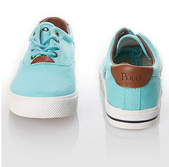 Polo Ralph Lauren Junior Vaughn, Turquoise, Size US 5,5 EUR 38