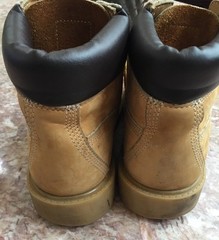Timberland Basic Big Kids 6 Inch Waterproof Wheat Boots Size 4.5M #10960