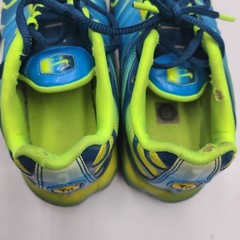 NIKE AIR MAX PLUS GS TEAL GRADIENT BLUE VOLT HERO FORCE Size 4Y CT0962-401
