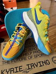 NEW NIKE KYRIE FLYTRAP 6 GS KALEIDOSCOPE SHOES SNEAKERS YOUTH BOYS 4.5