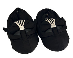 Gap Kids Star Wars Darth Vader Slippers Size 5/6 Black Plush Pull-On House Shoes