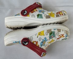 Crocs Kids Classic Pokemon Clog White/Multi Character Print Size C 12
