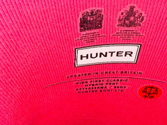 Hunter Kids First Classic Hybrid Print – Arcade Pink US 2B/3G/UK1/EU33