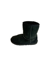 UGG Kids Classic II Black Suede Boots Kids Size 2 Youth 1017703K